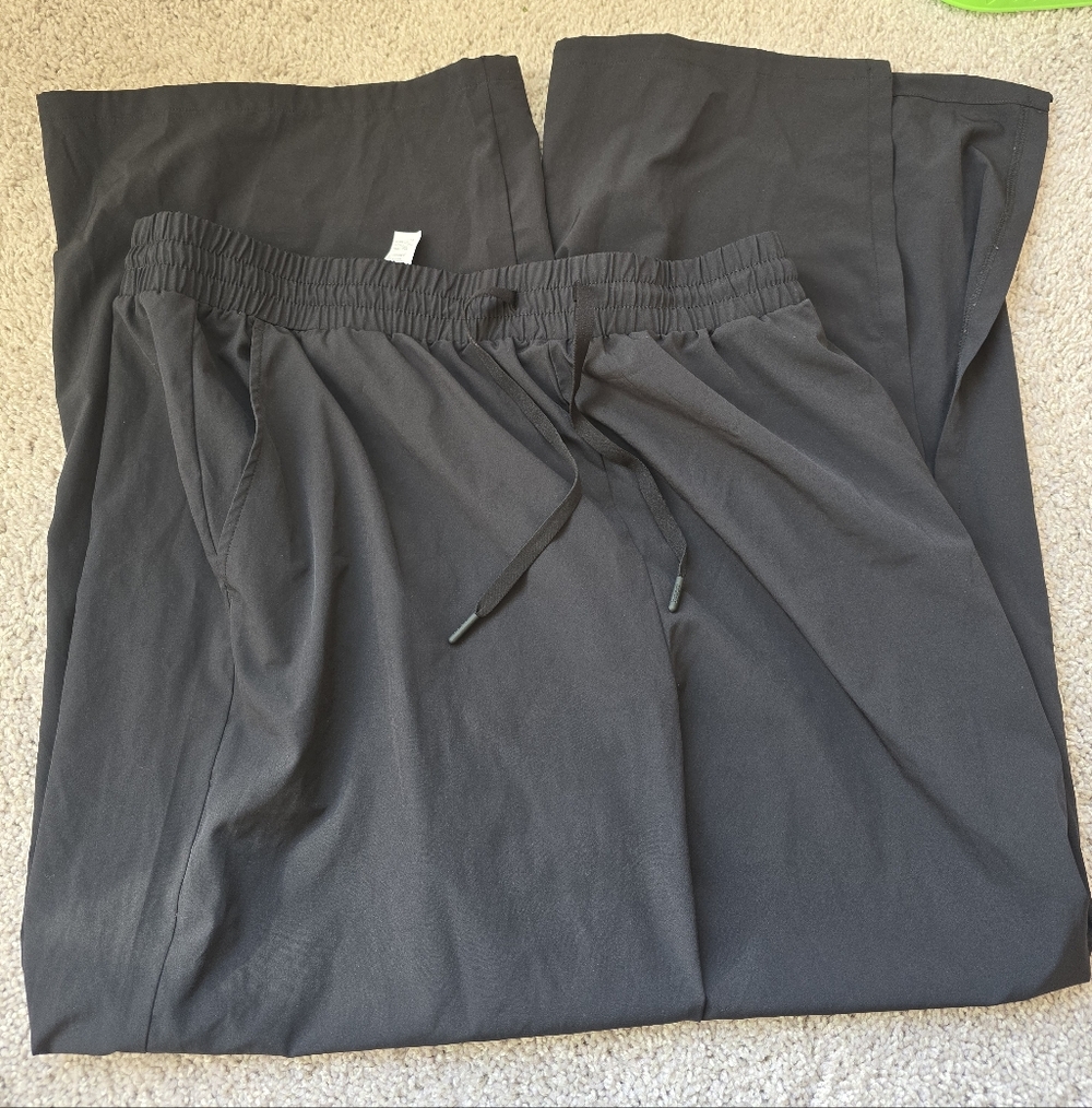 Unknown Brand 2XL Black Swim Bottoms High Waist Athletic Style